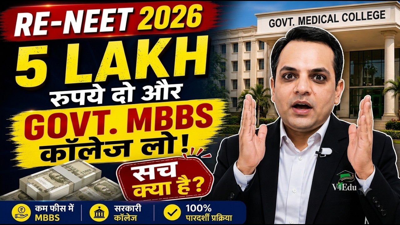 5 Lakh Mein Govt MBBS? 😱 Sach Kya Hai &mdash; Re-NEET 2026 Ka Sabse Bada Scam Expose 🔥 झांसे में मत फंसना