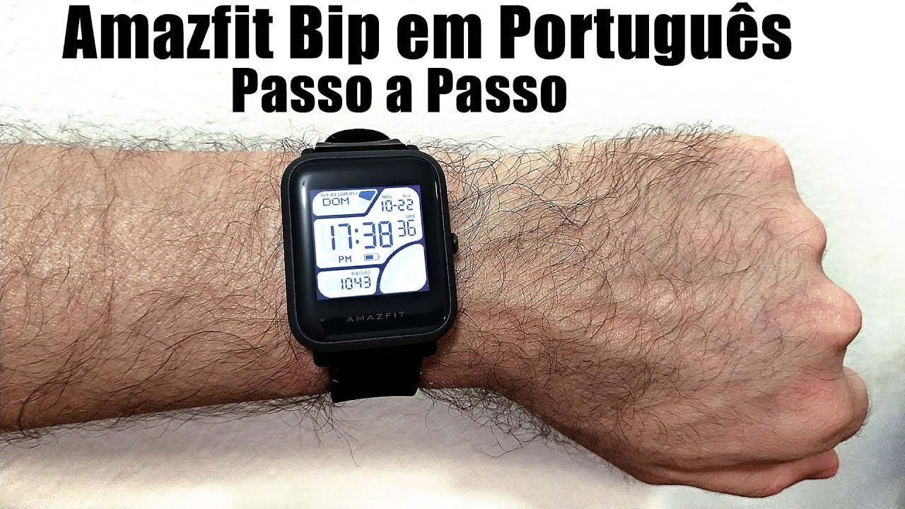 Deixei a AMAZFIT BIP em PORTUGUÊS? Não funciona Mais! Leia a descrição