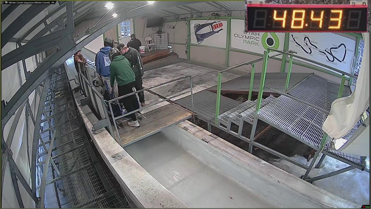 Utah Olympic Park Public Bobsled Experience Livestream 2/28/2026