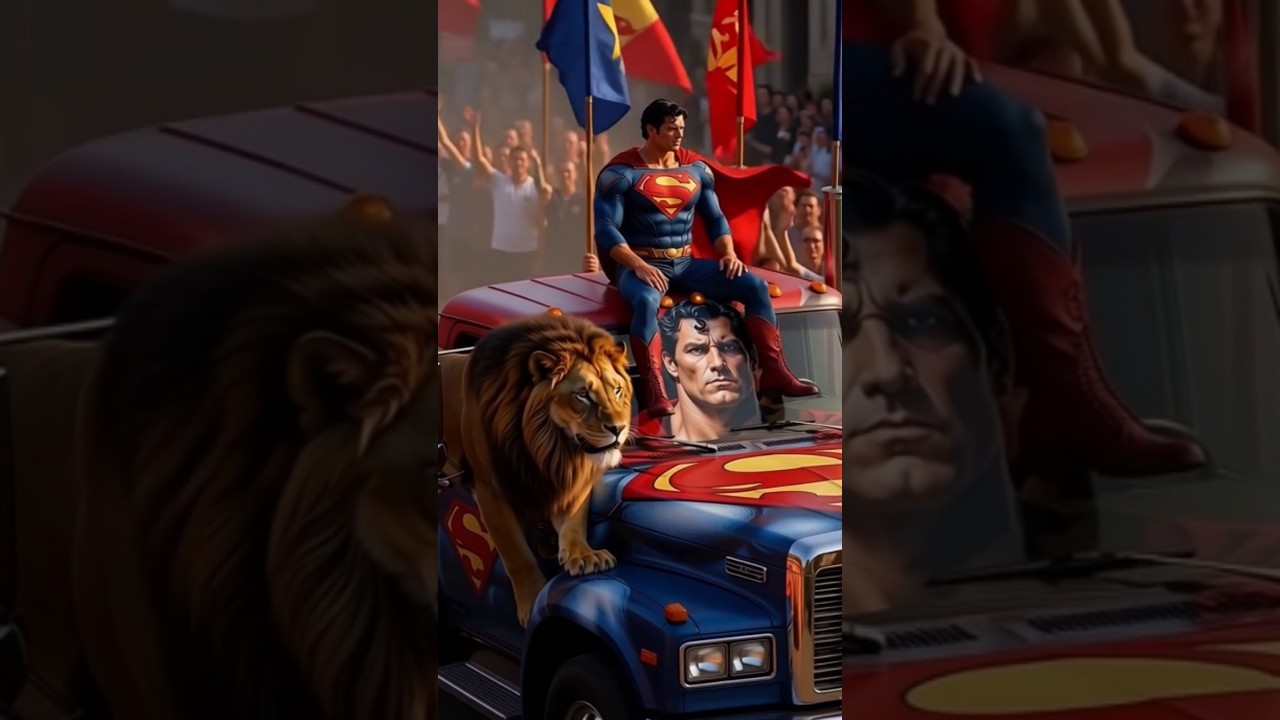 Superman vs Hulk | Ultimate Power Clash in the Stadium (AI Cinematic)
