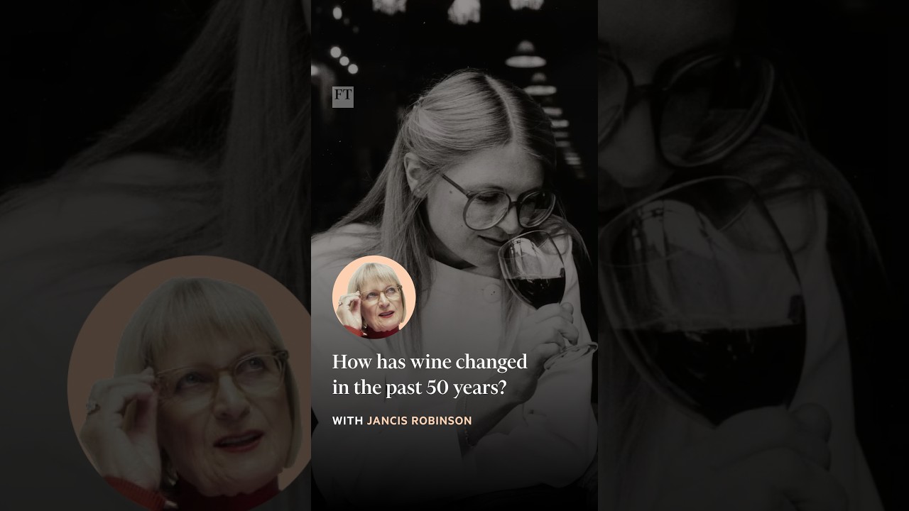 How has wine changed in the past 50 years | FT #shorts