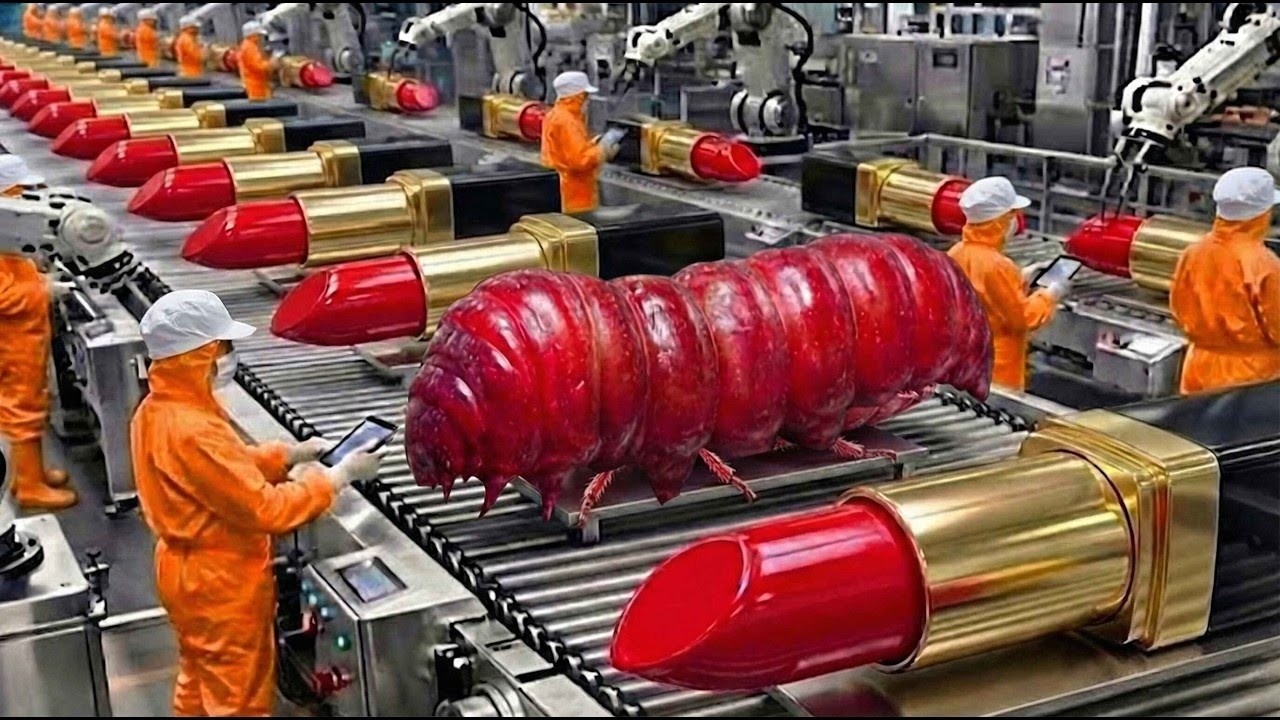 How Lipstick Is Made in Modern Factories 💄 | Full Step-by-Step Manufacturing Process