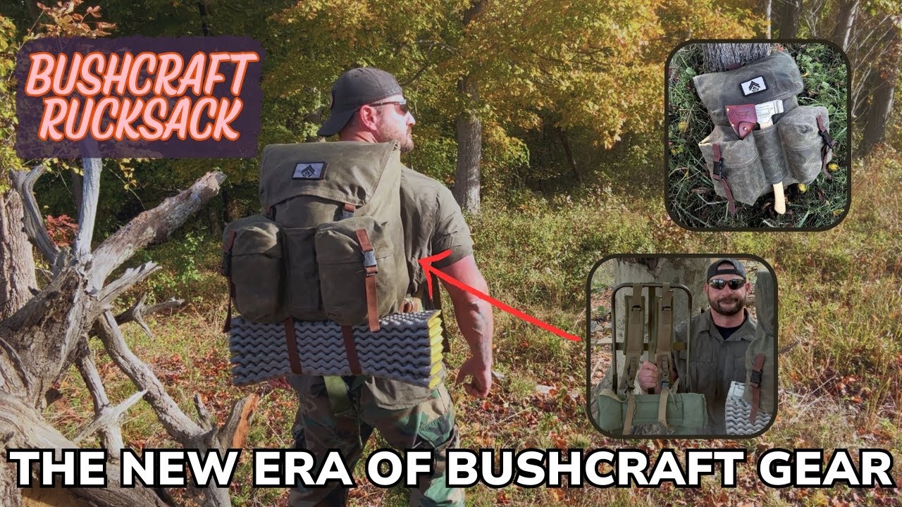 Solo Overnight with Corporals Corner New Bushcraft Rucksack Part 1