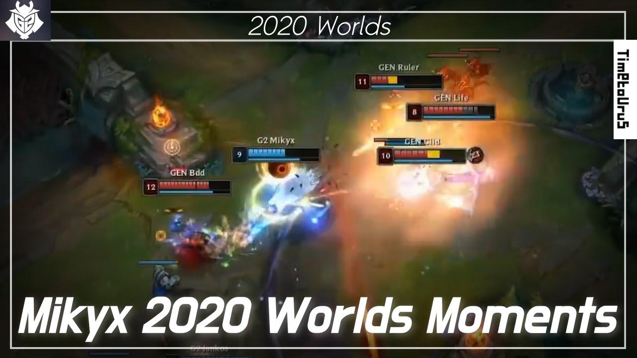 Mikyx 2020 Worlds Highlights | G2 Mikyx Moments 2020 LOL World Championship