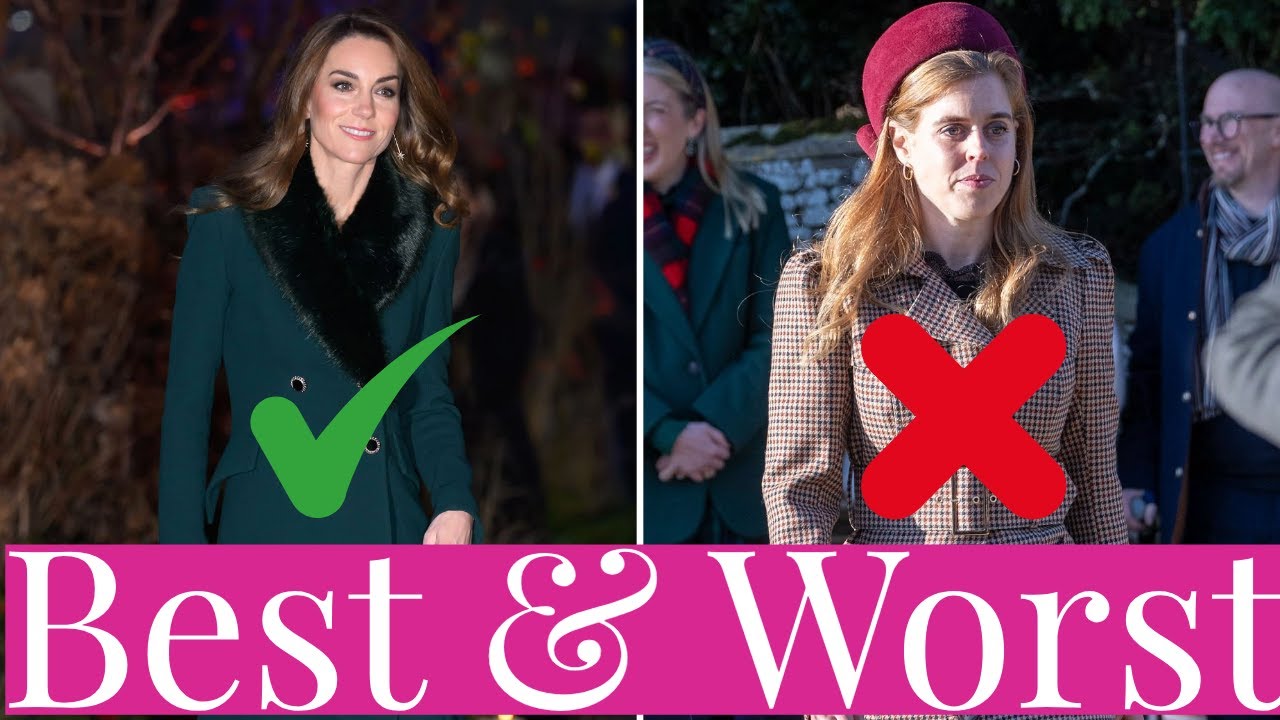 Best & Worst: Princess Kate at Christmas, British Royals at Sandringham, Queen Maxima in Suriname