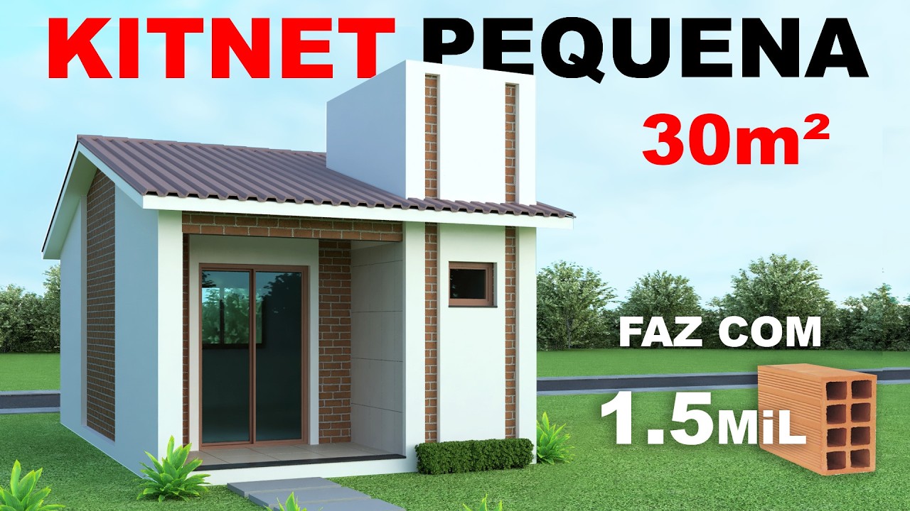 Técnica Secreta para Construir Kitnet com Apenas 1.500 Tijolos