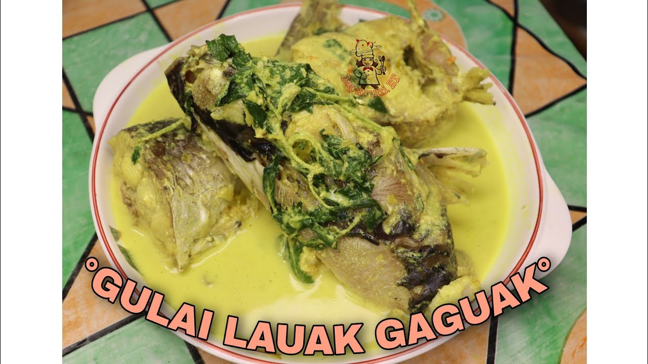 Resep GULAI IKAN PATIN LAUT / GULAI LAUAK GAGUAK khas Dapur Uni ET