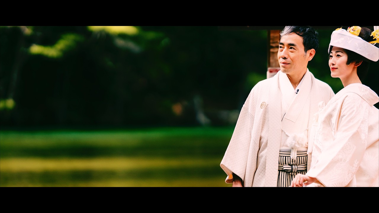 【結婚式オープニングムービー】上高地・穂高神社奥宮での神前式。温かな家族婚の記録