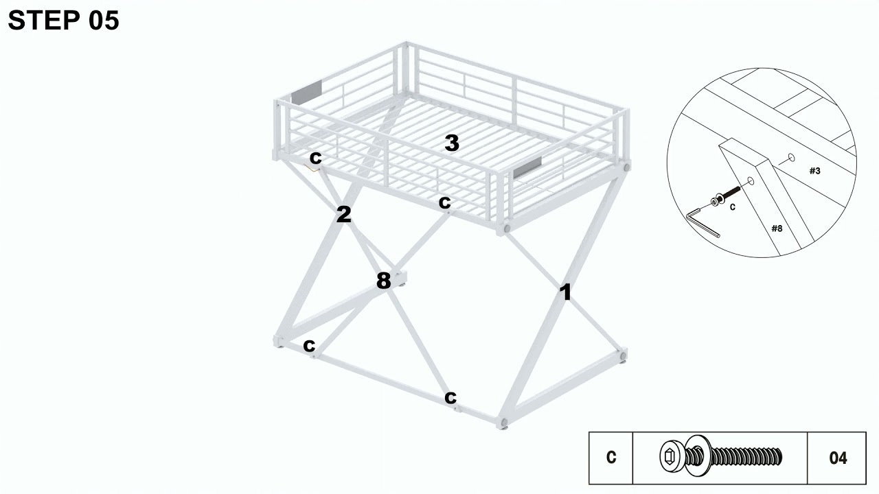 Loft Study Full Bunk Bed