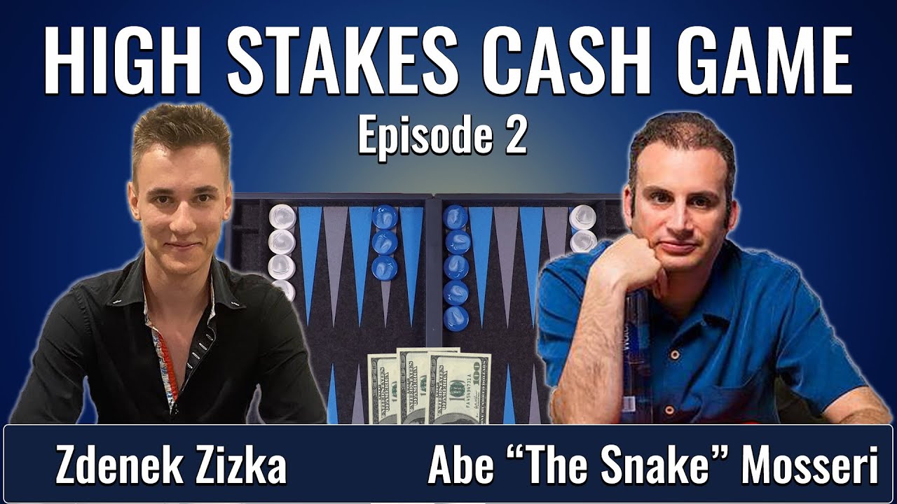 High Stakes Backgammon Cash Game Ep 2: Zdenek Zizka vs Abe 