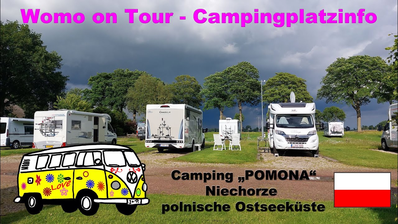 Womo on Tour - Camping Pomona in Niechorze an der polnischen Ostsee - Campingplatzinfo