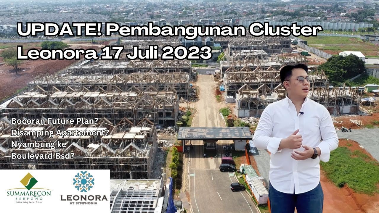 TERNYATA SUDAH TERBANGUN SEGINI - CLUSTER LEONORA by SUMMARECON SERPONG