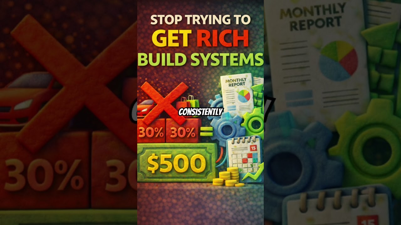 Stop Trying to Get Rich — Build Systems