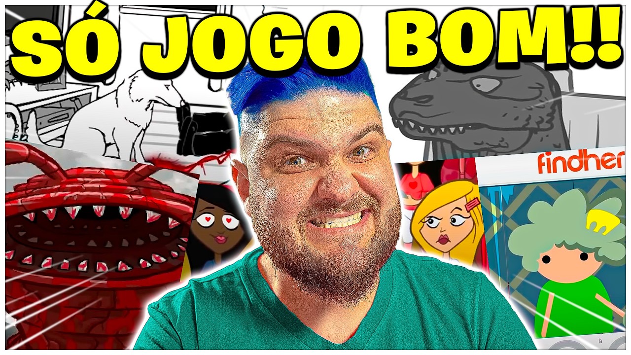 5 Horas de FLASH GAMES da SUA INFÂNCIA