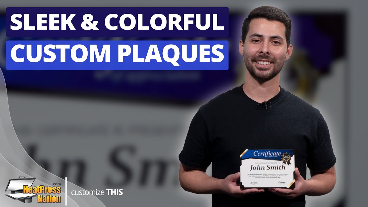 How To Make Eye-Catching Sublimation Plaques