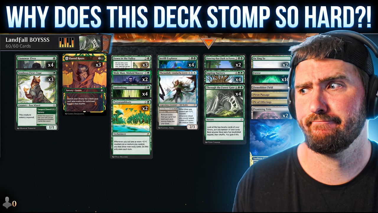 Mono Green Landfall Combo!! | The Hobbit Standard MTG Arena