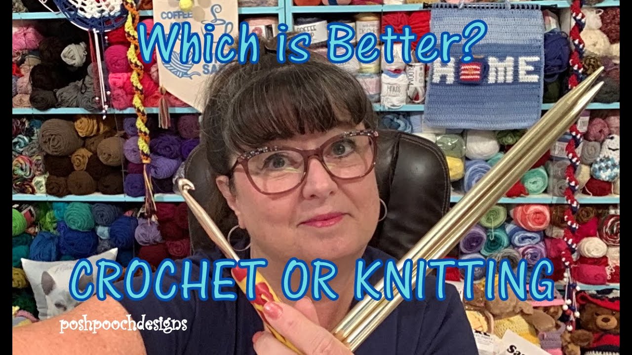 THIS OR THAT?  Which Is Easier Crochet Or Knitting? #crochet #knitting #thisorthat