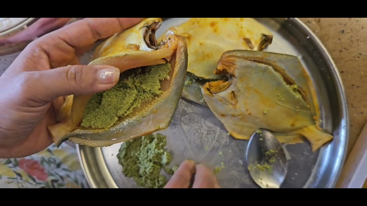 Stuffed Pomfret 