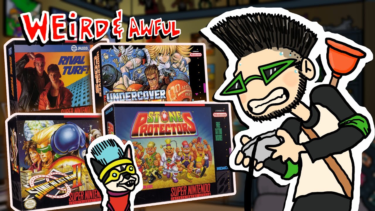 The WEIRDEST SNES Brawlers You've Never Played!