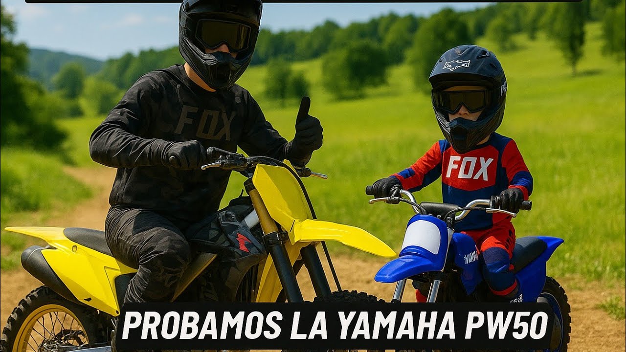 🔥 ¡Mi hijo de 3 AÑOS tiene su PRIMERA MOTO de GASOLINA! 🏍️ ¡Nace una futura LEYENDA! #yamaha