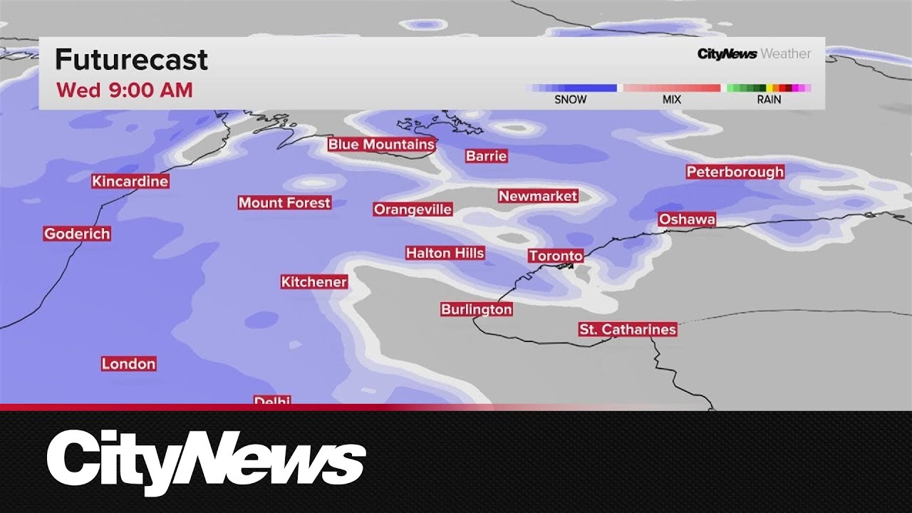 Alberta clipper to bring snowfall, frigid temperatures to GTA
