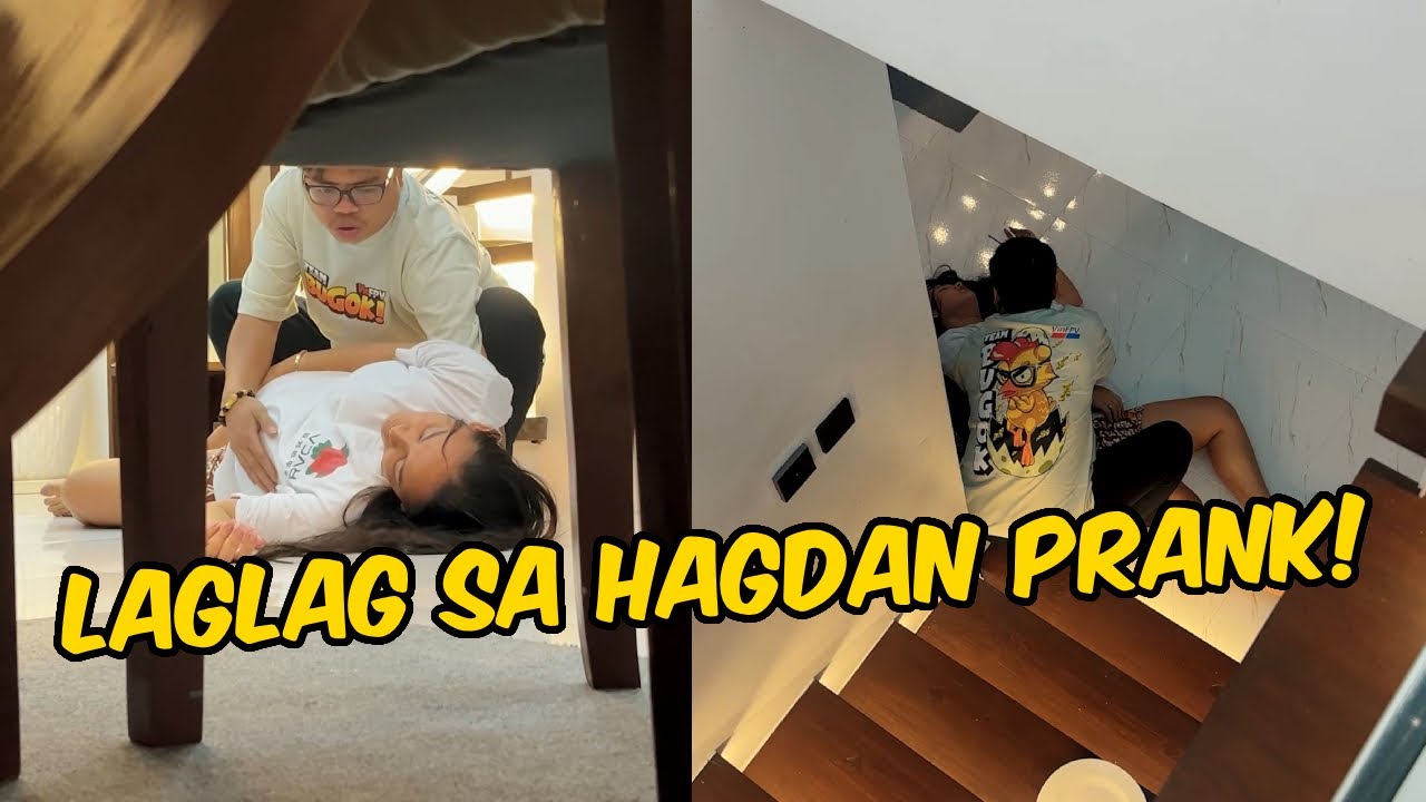 Laglag hagdan prank #VinFPV