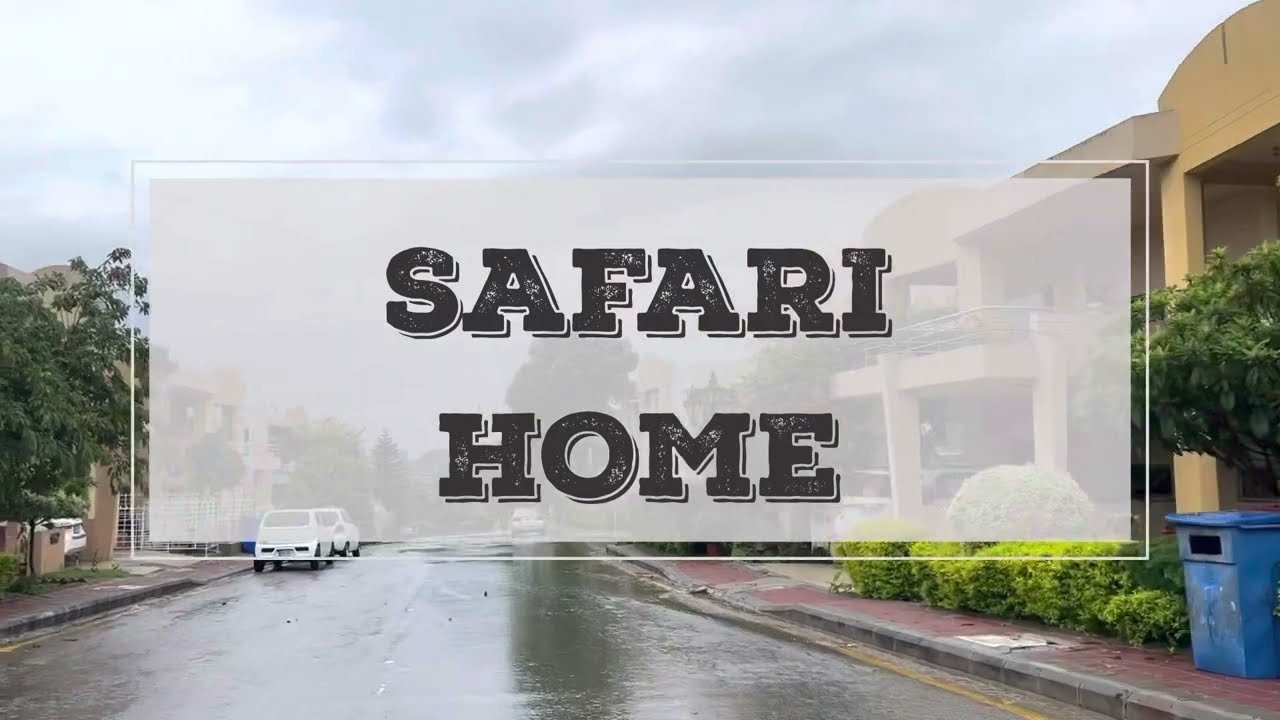 8 MARLA SAFARI HOME | FOR SALE | BAHRIA TOWN | RAWALPINDI | 03346089525