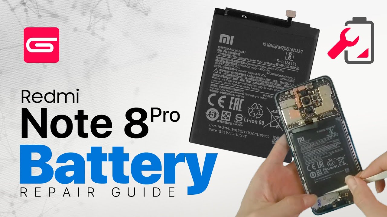 Xiaomi Redmi Note 8 Pro Battery Replacement