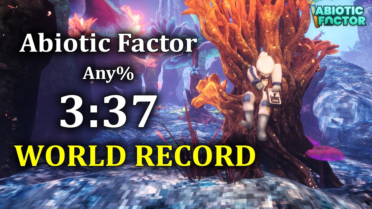 [WR] Abiotic Factor Any% Speedrun 3:37 (Early Access 0.10)