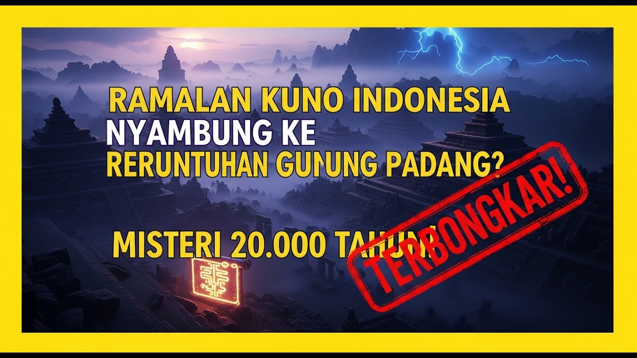 Saatnya Bicara Jujur: Benarkah Ada 'Kamar Rahasia' di Gunung Padang yang Menghubungkan ke Masa Lalu?
