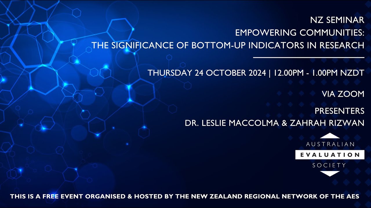 Empowering Communities: The Significance of Bottom-Up Indicators in Research