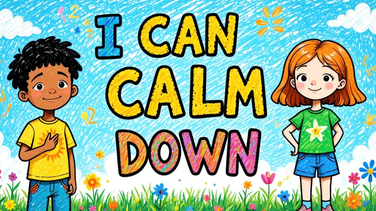 Calm Down Song for Kids 🎵 | Easy Breathing & Mindfulness Song