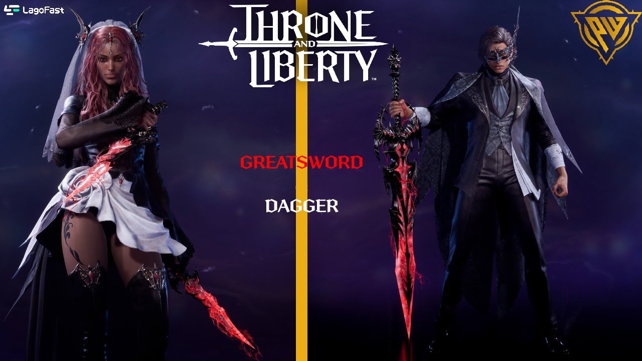 Throne And Liberty - Greatsword / Dagger Yeni Build & Combo ve Skiller ! Discord.gg/pasaworlds