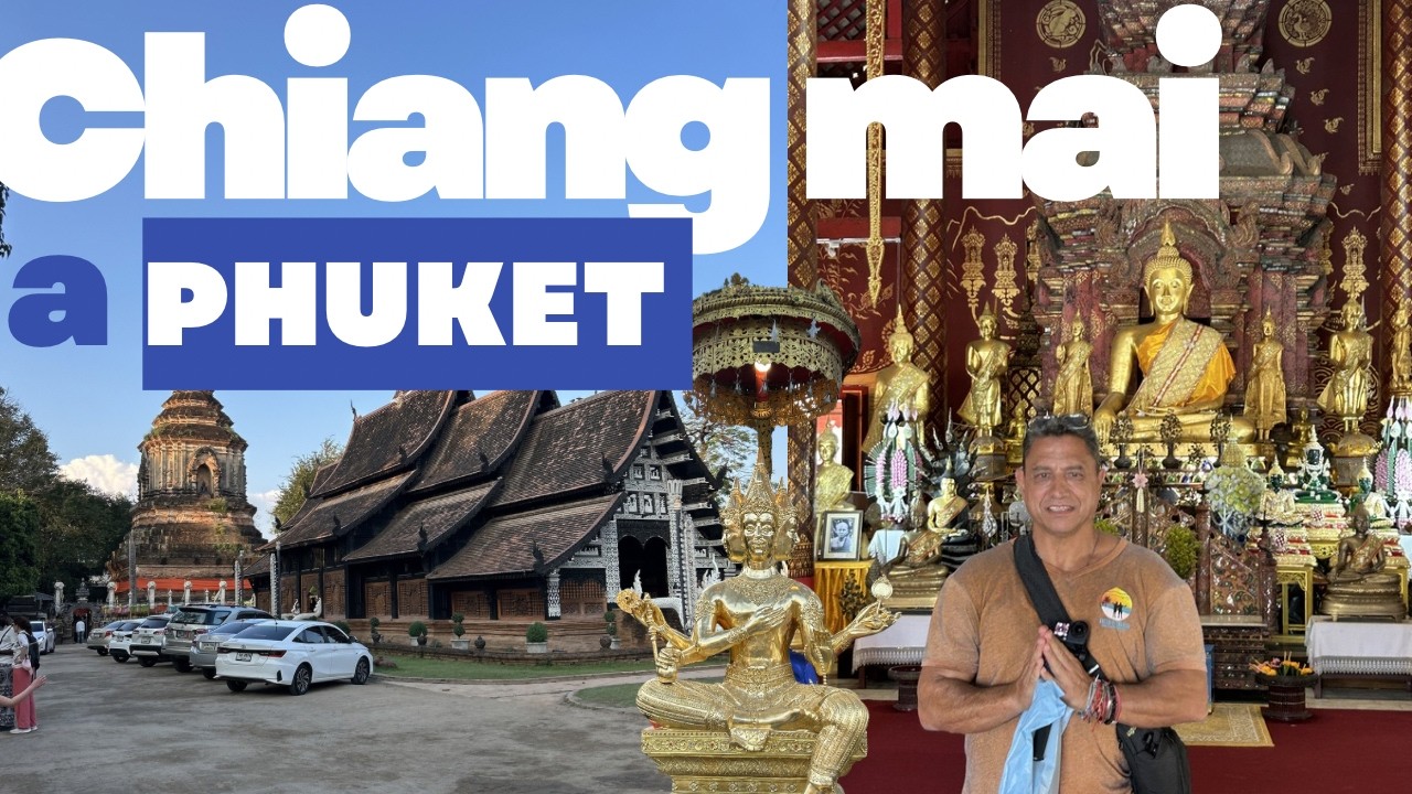 Tailandia de Chiang Mai a Phuket 🇹🇭 Aeropuerto, lounge más pequeño del mundo y llegada a Patong