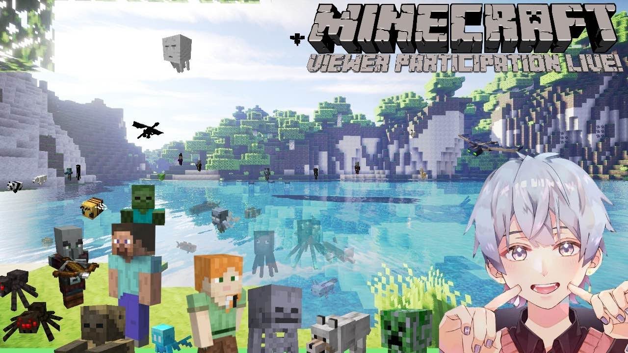 【Minecraft参加型】今日も！！みんなとマイクラサバイバル参加型配信やっていくぞー！