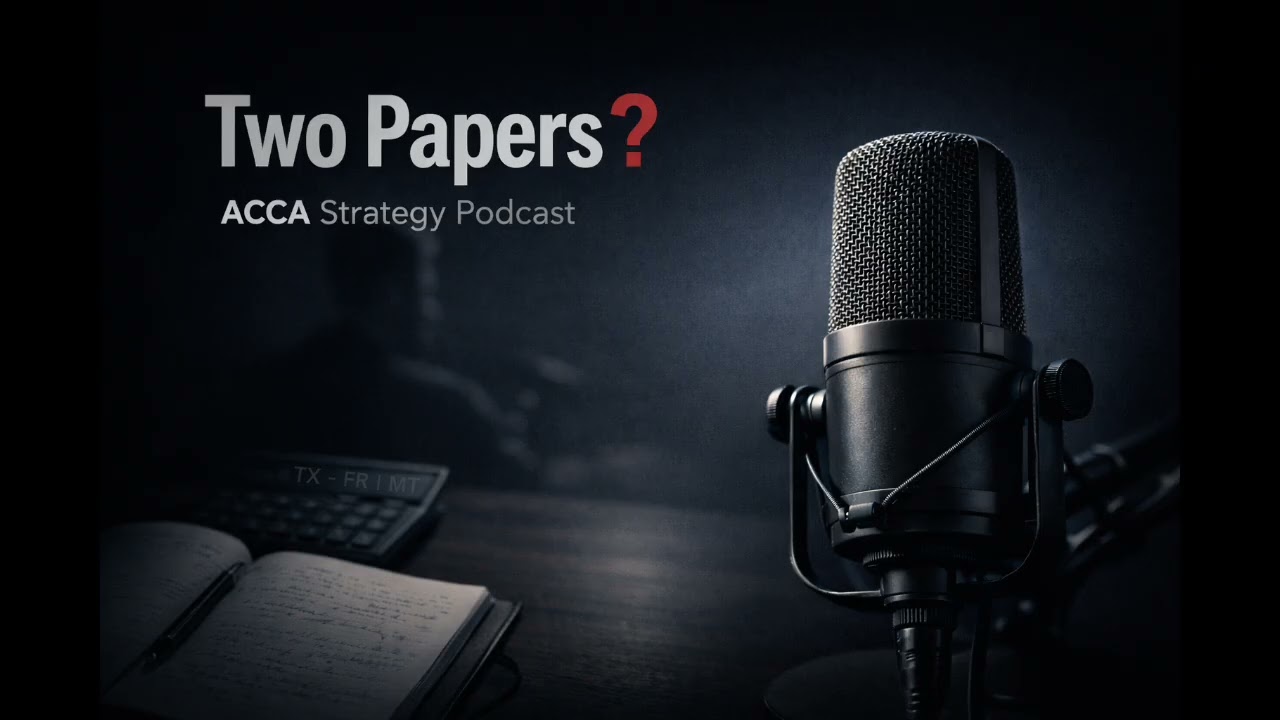 🎧 Two ACCA Papers in One Sitting: When It Works and When It Doesn’t - Podcast