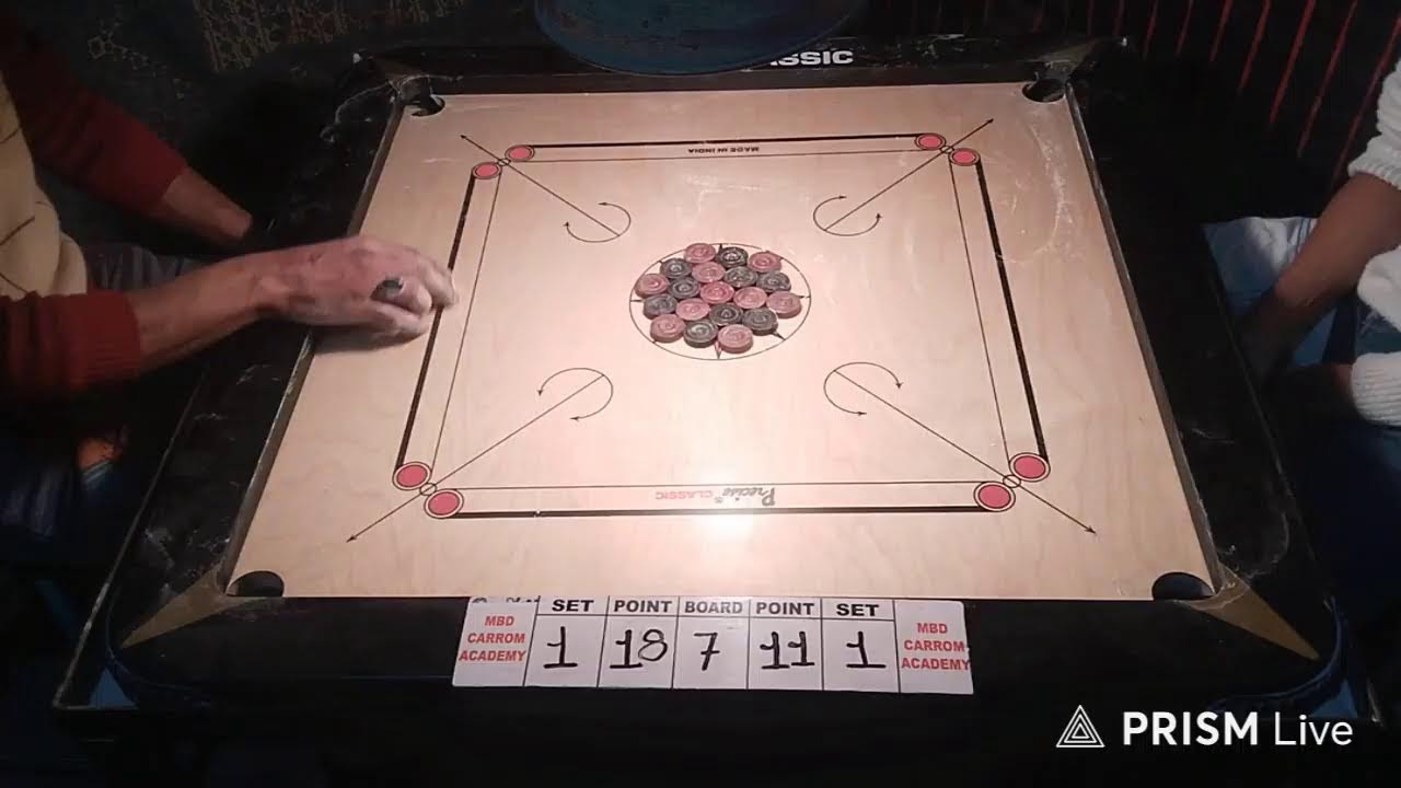 FINAL  SET -3  SHAHZAD VS MOIN JR UNIQUE CARROM ACADEMY TOURNAMENT 2026-27