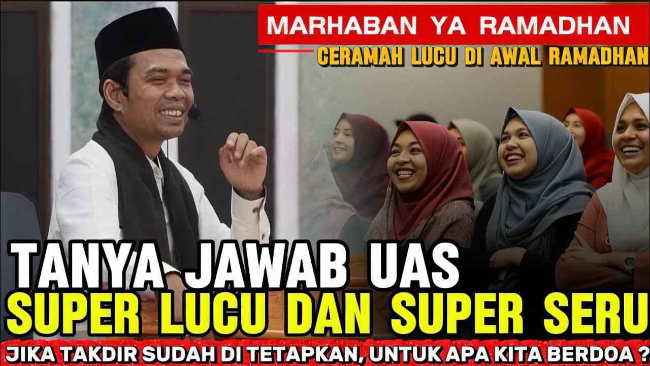 TANYA JAWAB USTADZ ABDUL SOMAD‼️SUPER LUCU DI AWAL BULAN RAMADHAN
