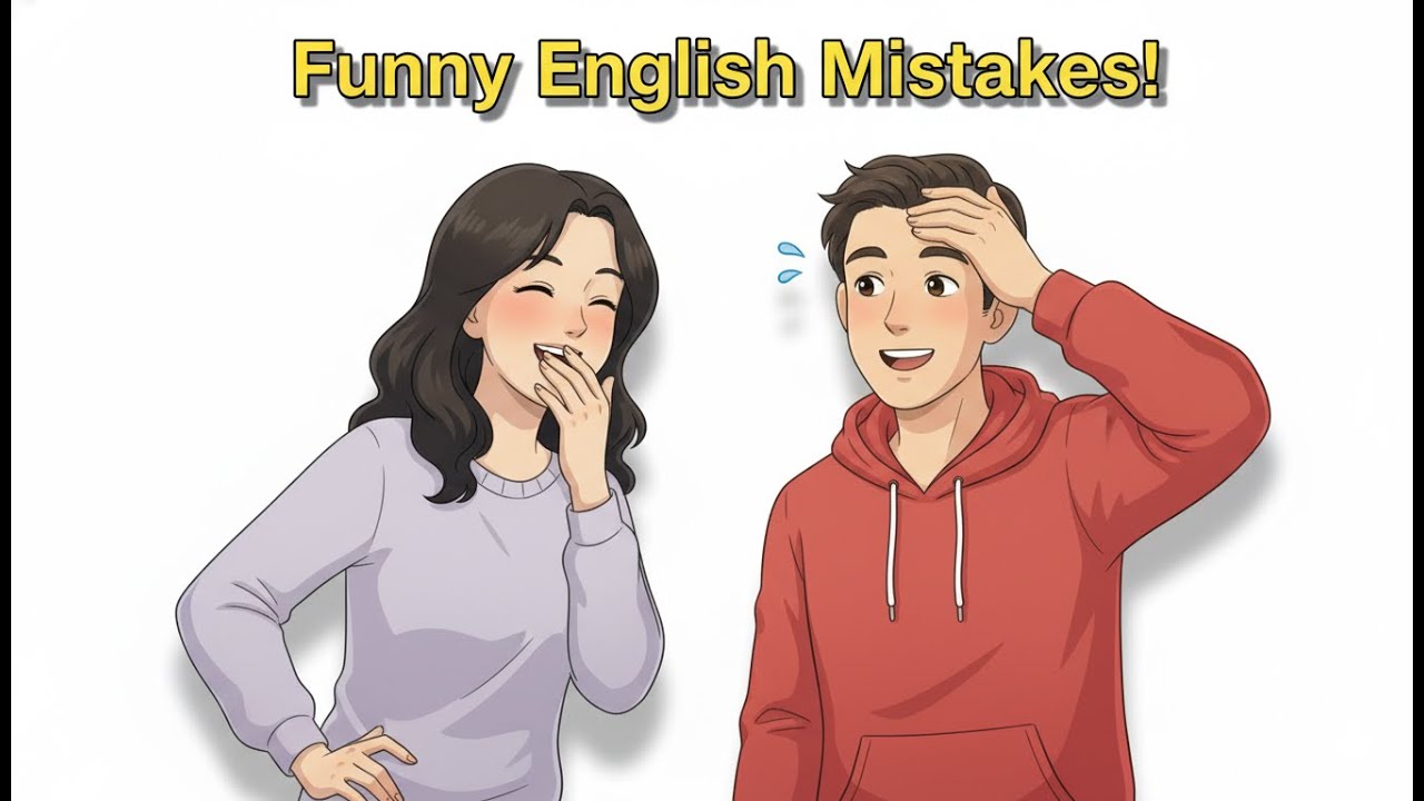 Funny English Mistakes That Will Make You Laugh | Learn English with Emma & Sam