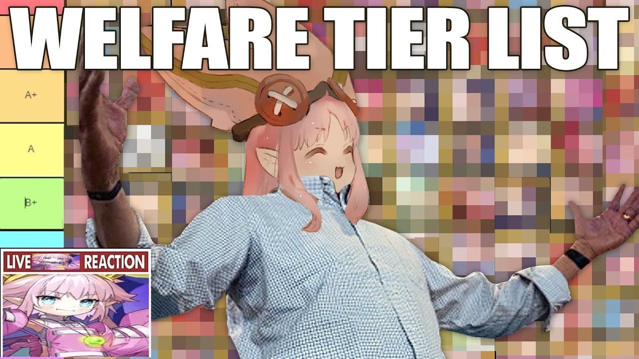 I made an FGO Welfare Servant Tier List out of boredom