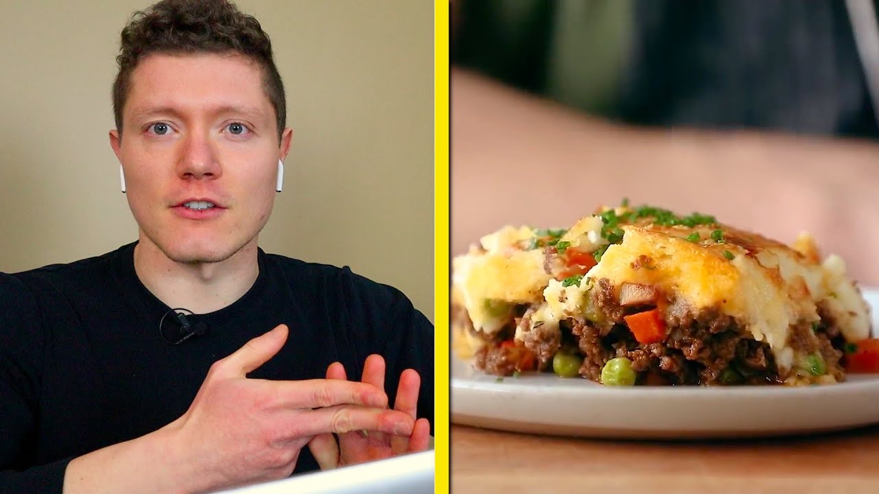Weight Loss Coach Reacts to Joshua Weissman Shepherd's Pie