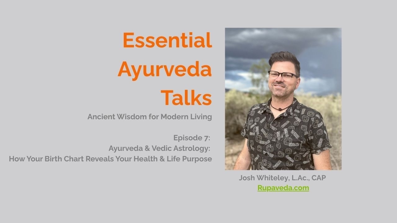 Ayurveda & Jyotish: How Your Birth Chart Reveals Your Health & Life Purpose
