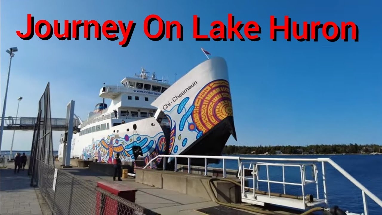 Chi Cheemaun Ferry On Lake Huron   30,000+ Islands & Worlds Largest Freshwater Archipelago