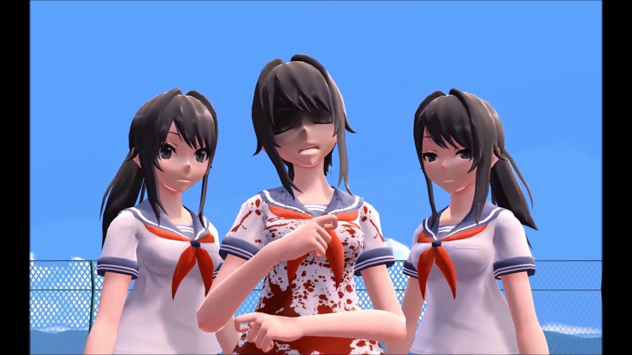 MMD YANDERE SIMULATOR TRY NOT TO LAUGH 6