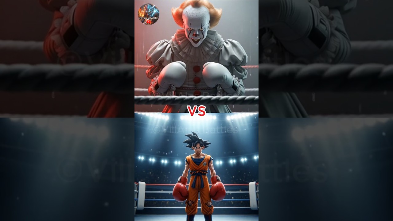 Goku vs. Pennywise, Venom... | AI Battle #shorts #VillAInsBattles