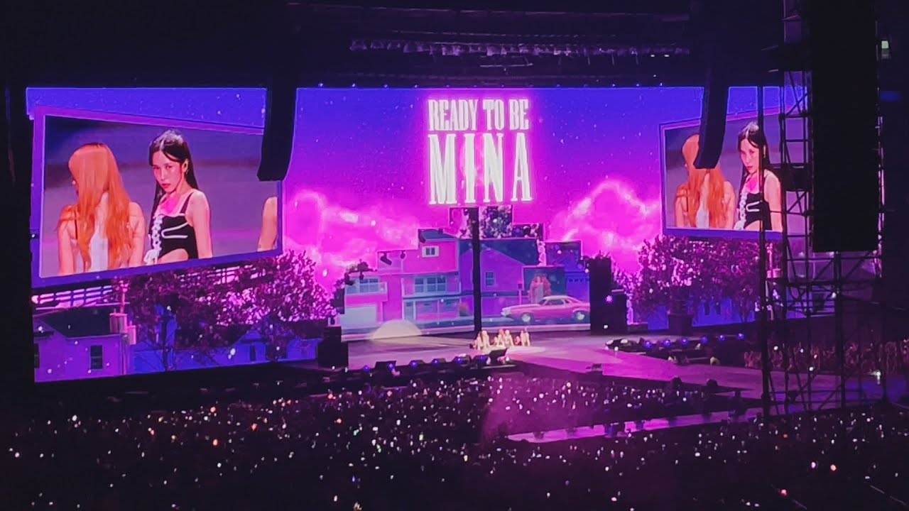 TWICE - 7 rings (MINA Solo) - Brazil, Sao Paulo Allianz Parque ‘READY TO BE’ Tour [240206]