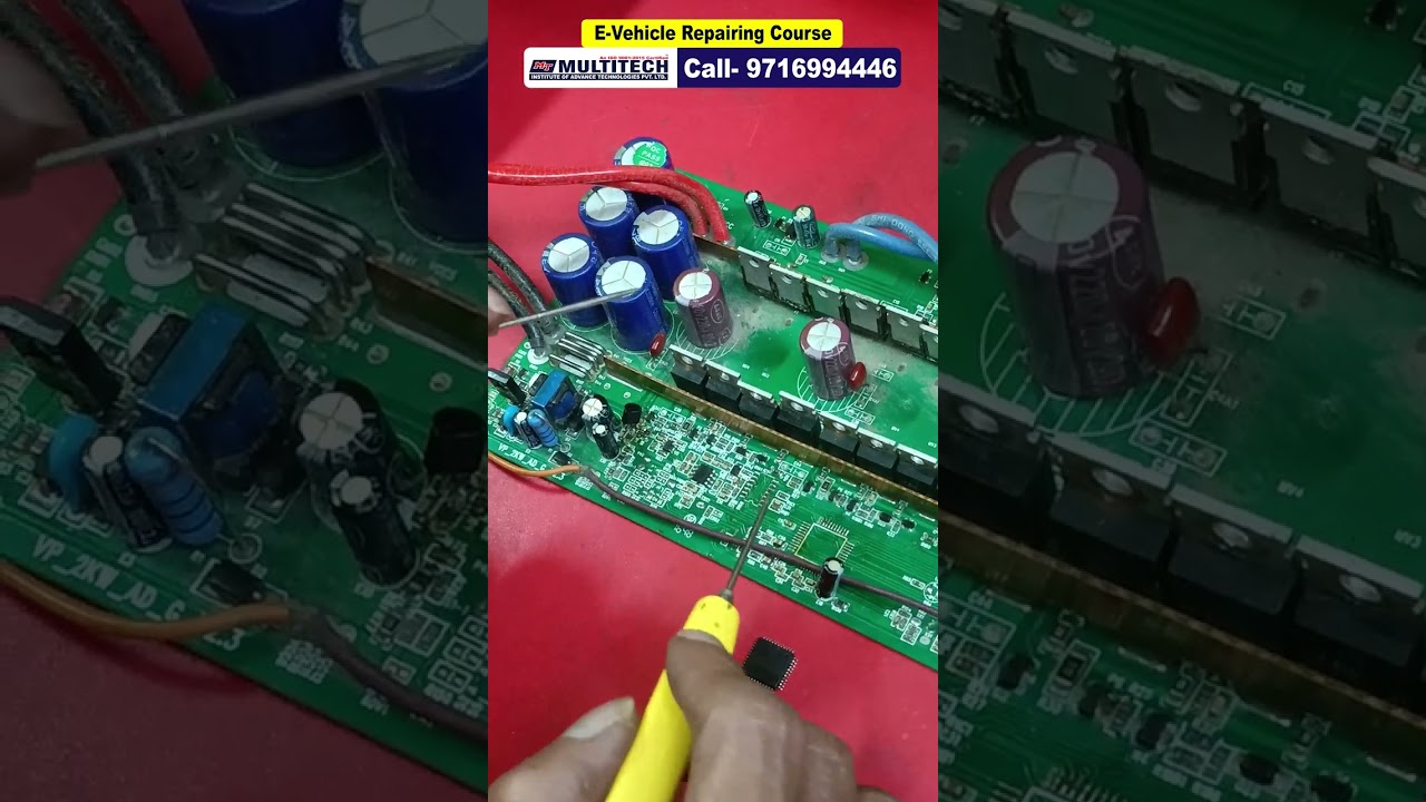 E-Rickshaw Controller में 5 Volt Supply Missing थी | LM324 IC Short | EV Repairing Course