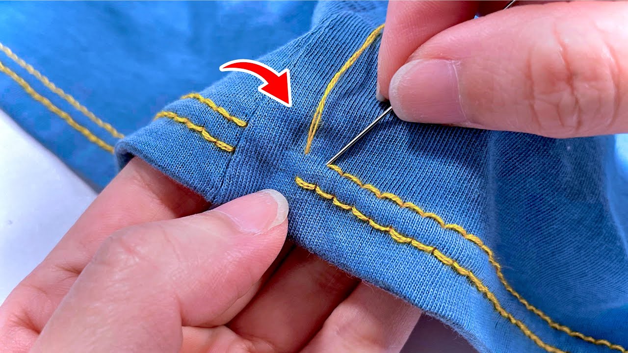 4 Easy Ways to SHORTEN a T-SHIRT | No Sewing Machine (Jady Kreativ)
