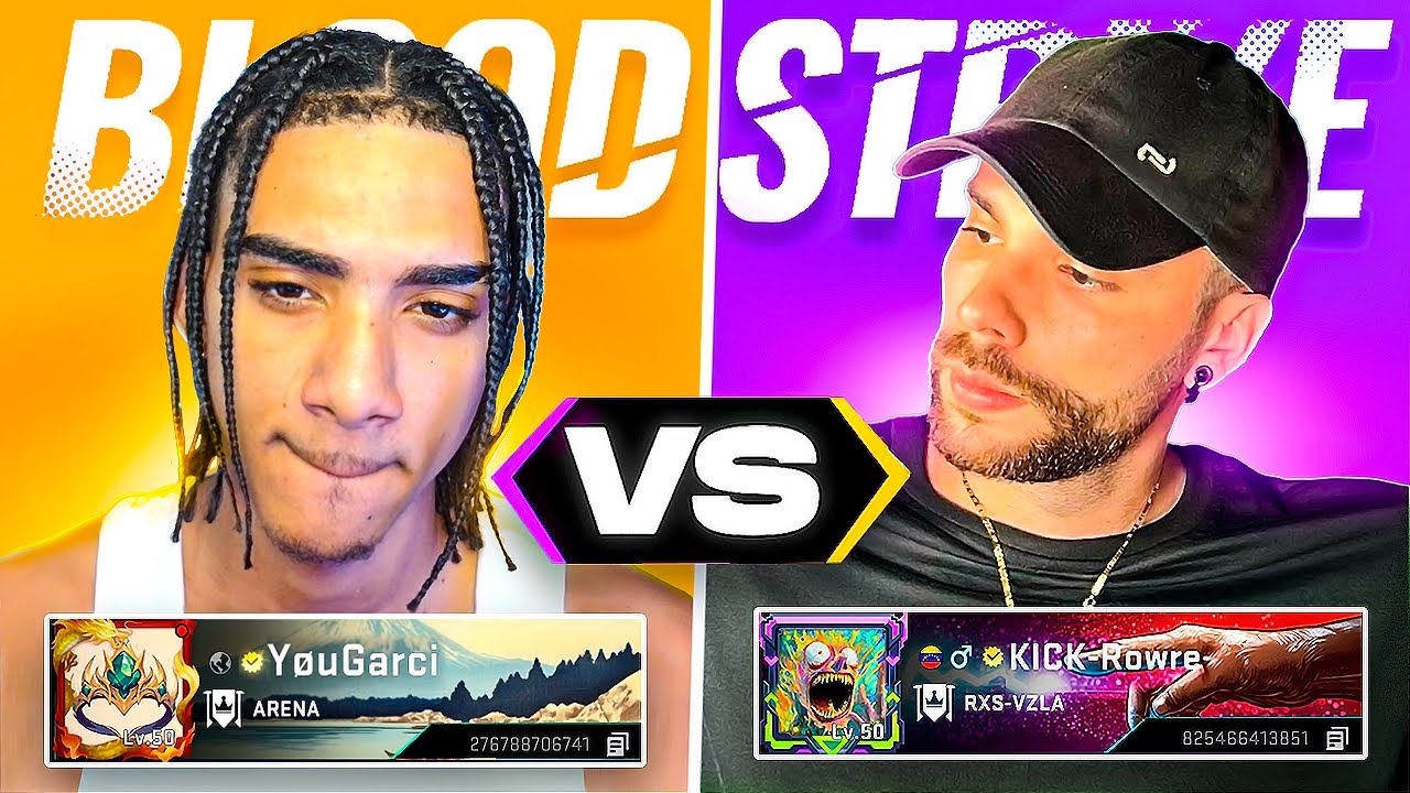 Garci vs Rowre 💀 RETE a UNOS de LOS MEJORES JUGANDO  en PC