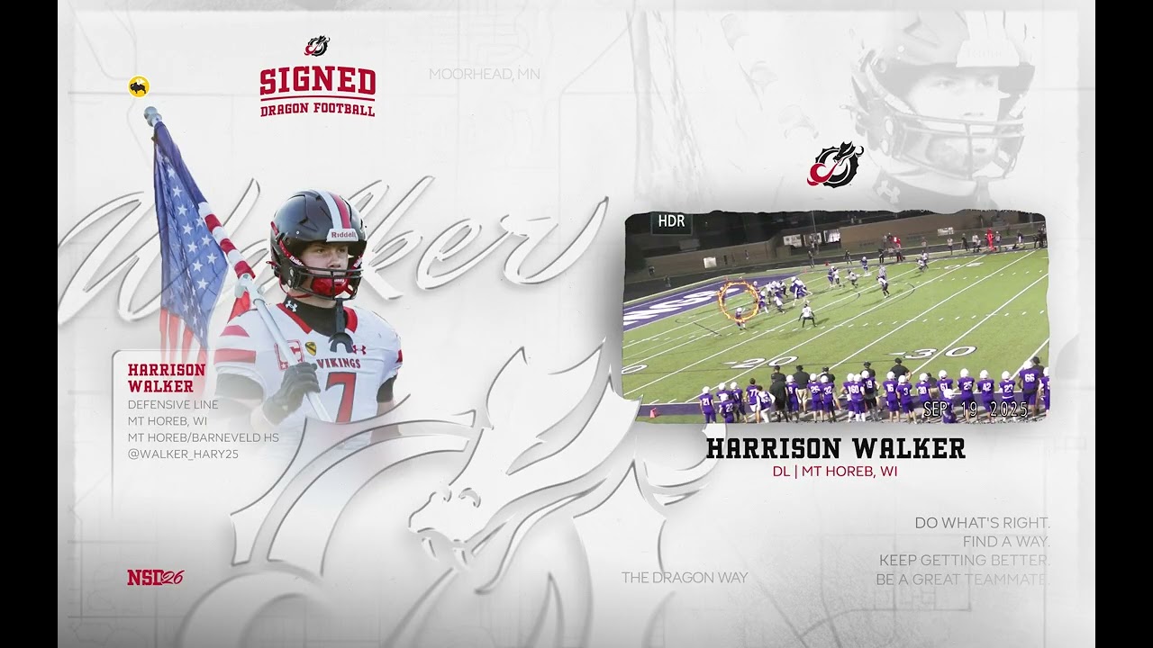 Harrison Walker, DL (Mt. Horeb, Wis. - Mt Horeb-Barneveld HS)